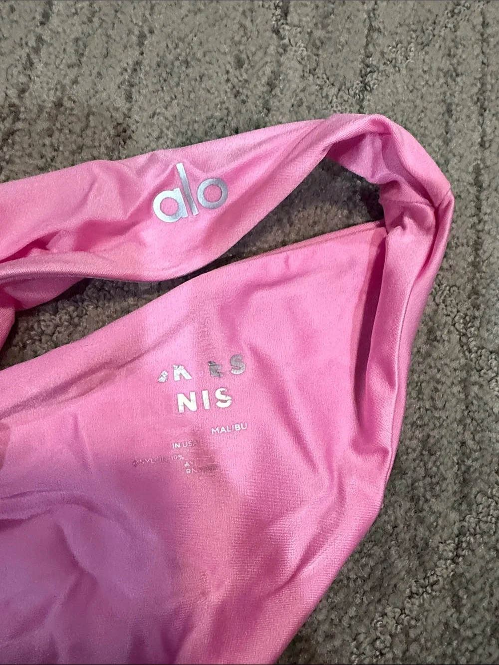 Frankie's Bikinis Hot Pink Two-Piece Set
